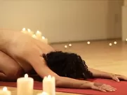 Yoga Undressed - Beginner intro lingerie sex scene