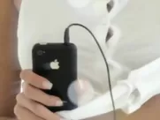 Apple New Commercial - Nude Girl Dancing with iPhone mainstream sex in cinema