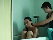 Nude Pascale Bussieres, Valerie Blain - Marecages (2011) celebrity real sex scene