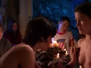 Angelina Jolie, Hedy Burress, Jenny Shimizu Nude - Foxfire (US 1996) softcore sex scene