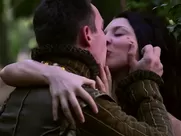 British Natalie Dormer in outdoor shameless sex scene from TV series The Tudors nude sex scene