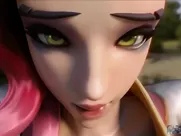 3D Animation POV Sex Scene oral sex in mainstream cinema