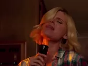 Lesbian sex scenes of blonde Kate Mara and tiny Ellen Page from My Days of Mercy (2017) unsimulated sex mainstream cinema