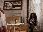 Gina Rodriguez, Brittany Snow, DeWanda Wise nude - Someone Great (2019) funny sex in mainstream cinema