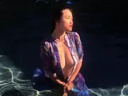 Naked Asian Art Performance-Cacia Zoo-Summer Blue hot movie sex scenes