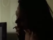 Nadine Velazquez Nude - Flight (2012) romantic sex scene