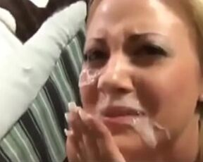 The Big Bang Theory's Kaley Cuoco sucks cock and gets facialized unsimulated sex in mainstream cinema