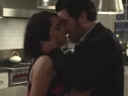 Rosa Salazar nude tits- Night Owls (2015) softcore sex scene