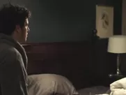 Rosa Salazar nude tits- Night Owls (2015) softcore sex scene