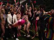 Aimee Teegarden, Lily Drew Detwiler, Liz Katz, Charlotte McKinney nude in Guest House (2020)