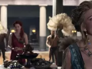 Lucy Lawless & Lesley-Ann Brandt Spartacus S1E2 2